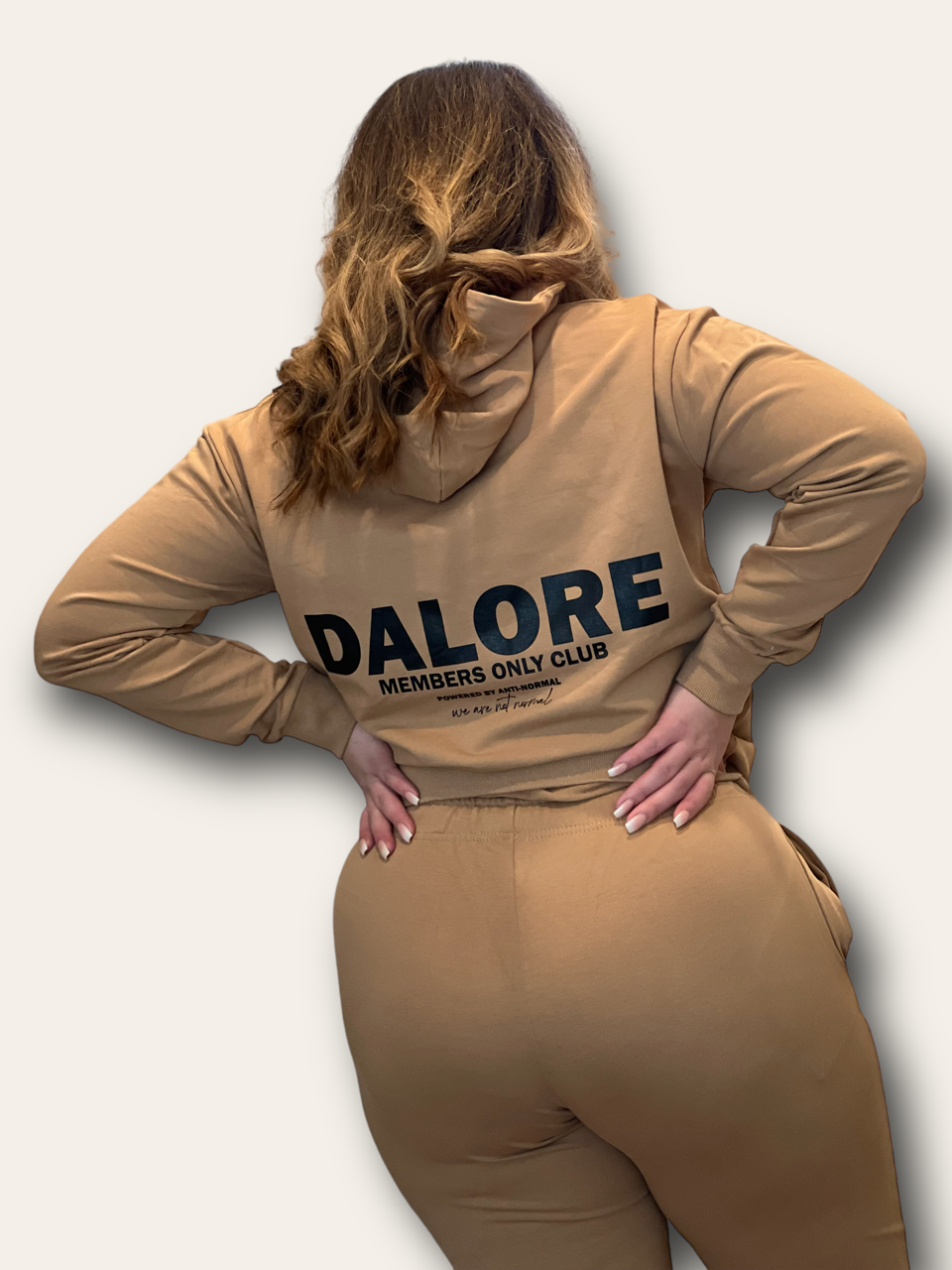 Khaki Dalore "Members Only" Jogger Set