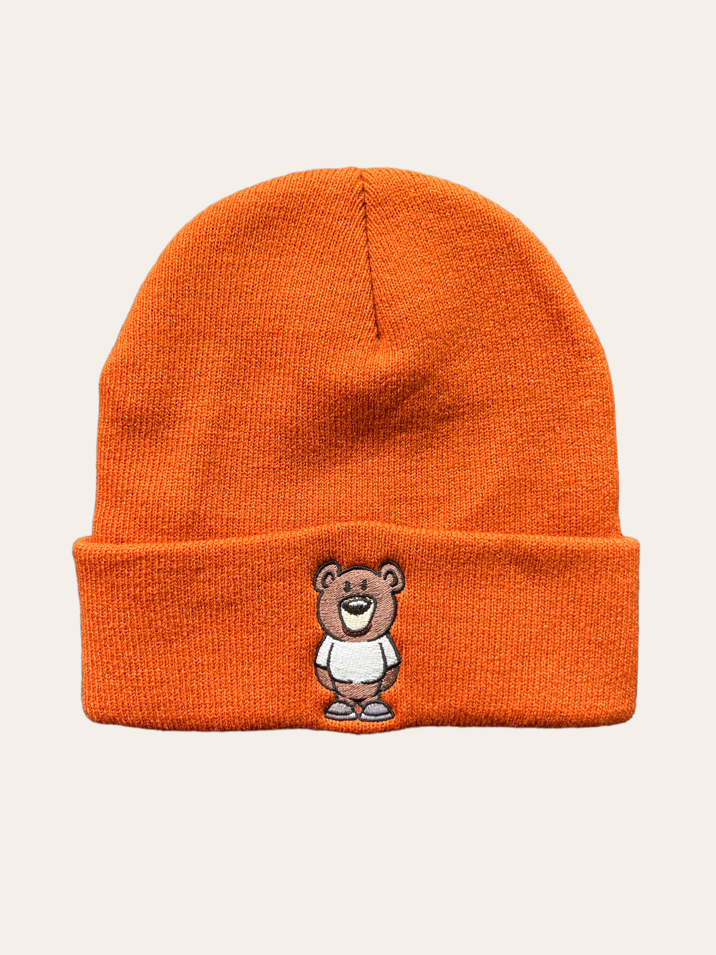 Dalore Burnt Orange “Beano Bear” Beanie
